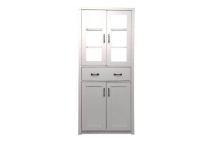 Nisso white display cabinet 80x40x183.5 cm