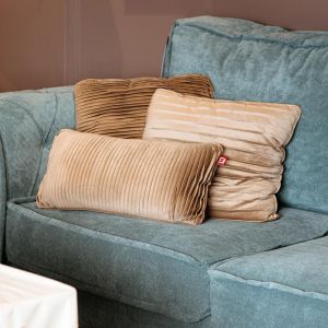 Cushion Cv4c beige fabric 28*50 cm