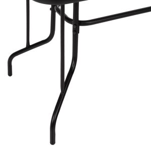 Външна метална маса Adam със стъклен плод Hm5020,03 110χ60χ71hcm