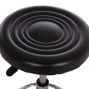 Swivel office chair Iris Hm212.21 black Pu Φ32x45-60hcm.