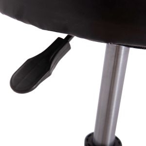 Swivel office chair Iris Hm212.21 black Pu Φ32x45-60hcm.