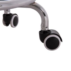 Swivel office chair Iris Hm212.21 black Pu Φ32x45-60hcm.