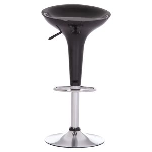 Daisy Hm200.21 Abs swivel bar stool in black - 44x38x85cm.