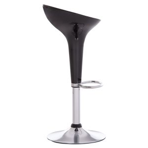 Daisy Hm200.21 Abs swivel bar stool in black - 44x38x85cm.