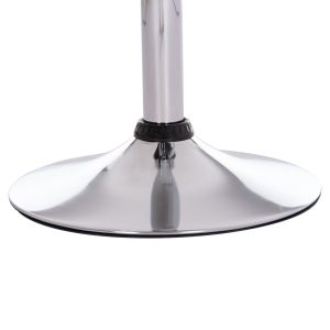 Daisy Hm200.21 Abs swivel bar stool in black - 44x38x85cm.