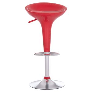 Swivel bar stool Daisy Hm200.24 Abs in red - 44x38x85cm.