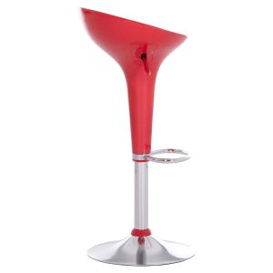 Swivel bar stool Daisy Hm200.24 Abs in red - 44x38x85cm.