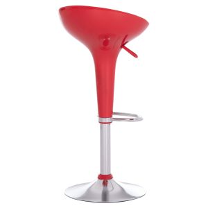 Swivel bar stool Daisy Hm200.24 Abs in red - 44x38x85cm.