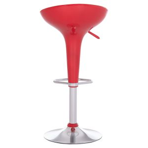 Swivel bar stool Daisy Hm200.24 Abs in red - 44x38x85cm.
