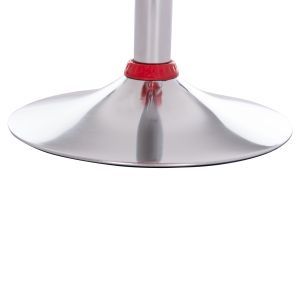 Swivel bar stool Daisy Hm200.24 Abs in red - 44x38x85cm.