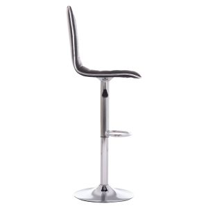 Swivel bar stool Nexus Hm209.21 with black Pu material 43x47x116cm.