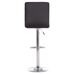 Swivel bar stool Nexus Hm209.21 with black Pu material 43x47x116cm.