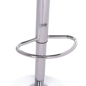 Swivel bar stool Nexus Hm209.21 with black Pu material 43x47x116cm.