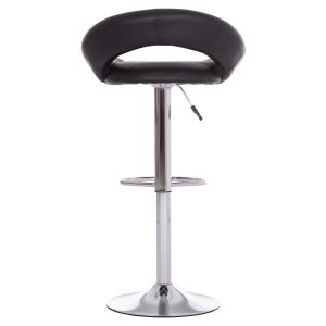 Swivel bar stool Rea Hm203.21 with - black Pu 54x47x96hcm.