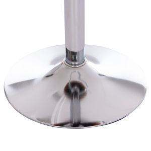 Swivel bar stool Rea Hm203.23 with - brown, Pu 54x47x96hcm.