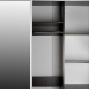 Гардероб 2-крилен Hm2434,02 Adler плъзгащи врати огледало венге 160x60x210