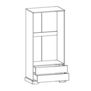 Wardrobe Jaden 101x62x197.5cm
