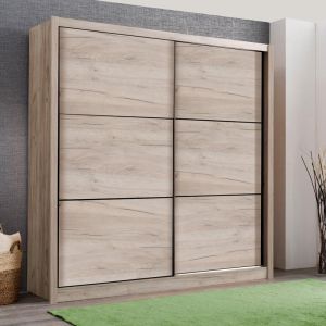 Гардероб Navara 215 Gray Oak 213x60x215,5