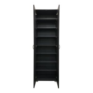 Racka wardrobe in anthracite color 58x34x186cm