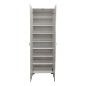 Racka wardrobe in white 58x34x186cm