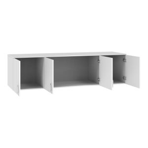 Royal wardrobe with four doors, white, 200x58x53 cm