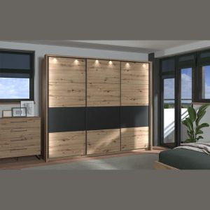Гардероб Sardinia 270 Artisan Oak / Black 262,5*65,5*224