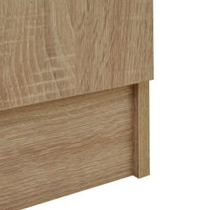 Гардероб с 2 врати цвят сонома Hm368,02 80x42x181