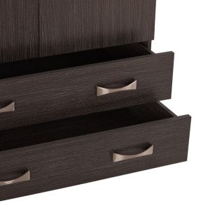 Гардероб с 3 врати 150x55x180cm Hm384,01 Zebrano