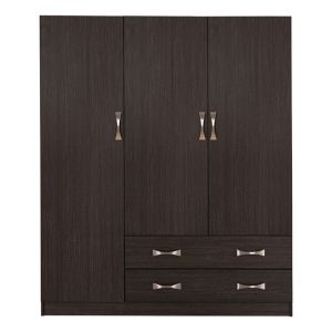 Гардероб с 3 врати 150x55x180cm Hm384,01 Zebrano