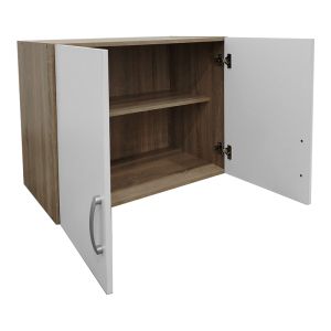 Lego two-door wardrobe in Sonoma-white color 79x41.5x60cm