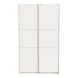 Wardrobe with two sliding doors Kawen white 116.5x60x203cm