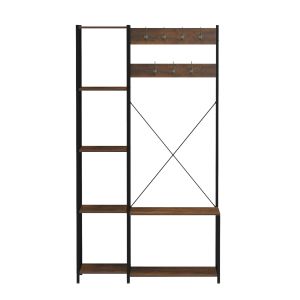 Open access wardrobe Aranja Hm18083 metal-melamine 100x46x180hcm.