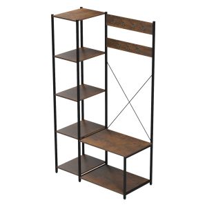Open access wardrobe Aranja Hm18083 metal-melamine 100x46x180hcm.