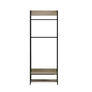 Open access wardrobe Aranja Hm18085 metal-melamine 64x40x169hcm.
