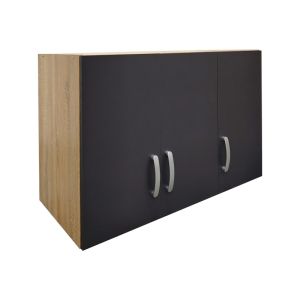 Wardrobe with five doors Athos I Sonoma-anthracit 170x42x240cm