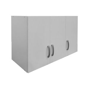Wardrobe with five doors and loft Athos I white 170x42x240cm