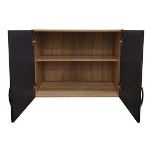 Wardrobe with six doors Athos Ii Sonoma-anthracit 240x42x240cm
