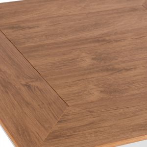 Градинска алуминиева маса Hm5563,01 бяла 80x80x72