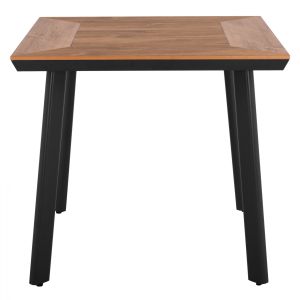 Градинска алуминиева маса Hm5563,02 сива 80x80x72