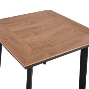 Градинска алуминиева маса Hm5563,02 сива 80x80x72