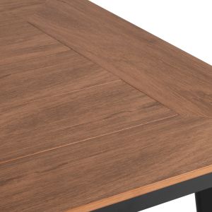 Градинска алуминиева маса Hm5563,02 сива 80x80x72