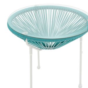 Garden table Acapulco white D50x50cm