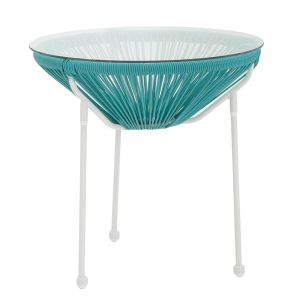 Garden table Acapulco white D50x50cm