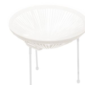 Garden table Acapulco white D50x50cm