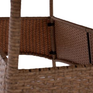 Градинска маса Minsk Rattan със стъклен плот Hm5507,02 150x90x75