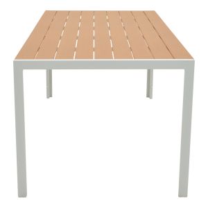 Градинска маса Nares с алуминиева рамка и плот полиууд дървесина 180x90x72,5cm