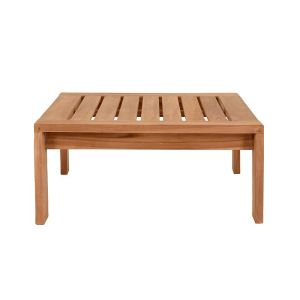 Градинска маса New Winston масивно тиково дърво натурален цвят 80x80x45см