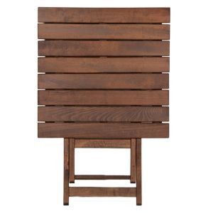 Градинска маса Retto от масивно импрегнирано дърво 70x70x71cm