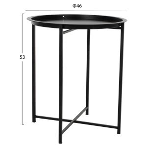 Градинска метална маса '45cm Hm5287,01