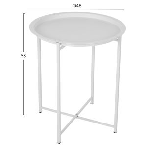 Градинска метална маса '46cm Hm5287,02